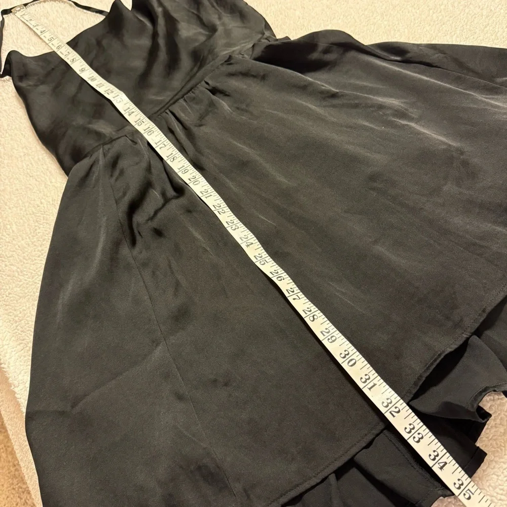 Free People Intimately Good Company Slip Mini Dress in Black - Picture 9 of 12